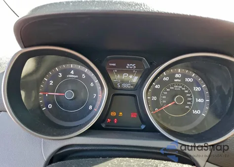 2016 Hyundai Elantra Se from USA, damaged, VIN 5NPDH4AE4GH734066